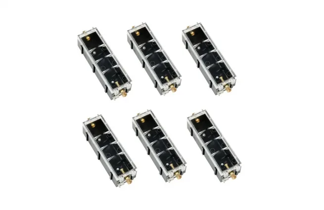 6-Pack ,1 Slot 18650 Battery Holder Slot