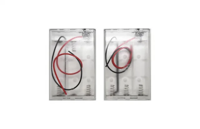 18650 Batteries Holder back detail