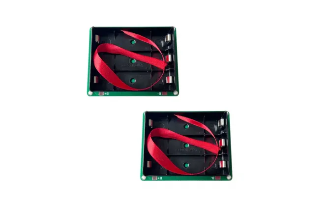 2Pcs 3 Slots with PCB 21700 Battery Holder