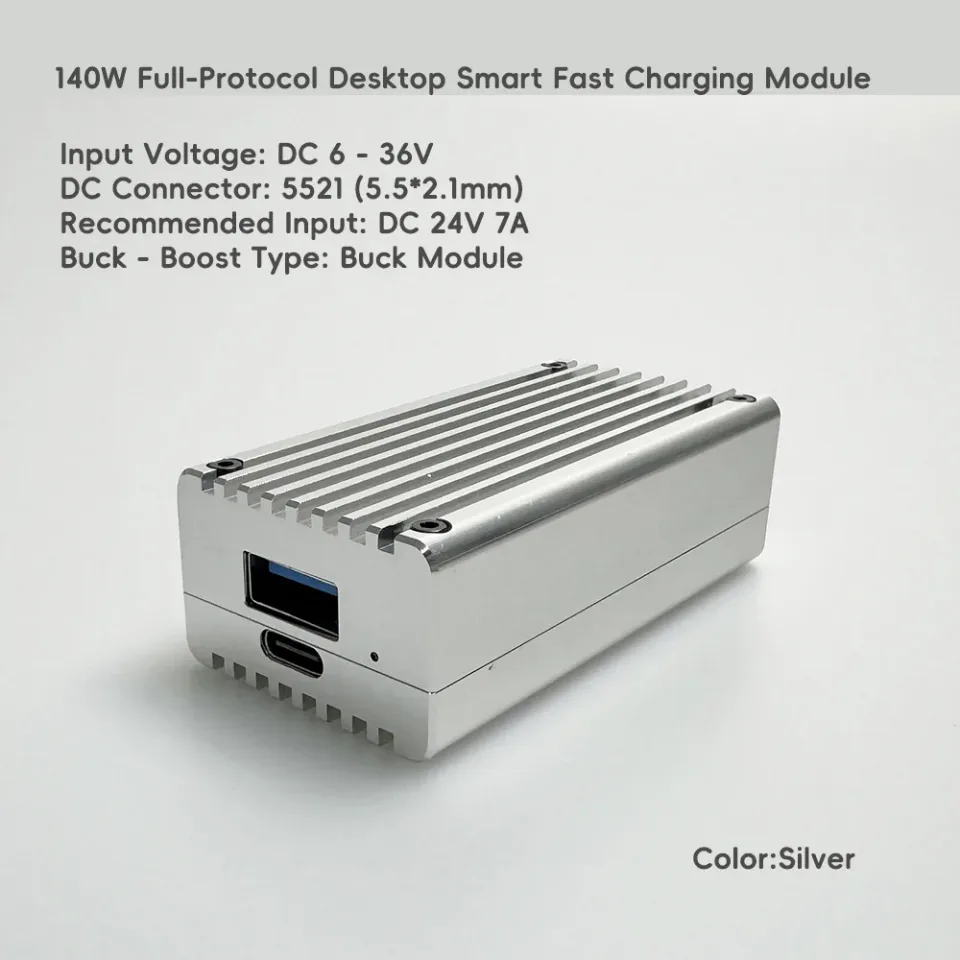 Bistook Fast Charge Cube 140W Full-Protocol Desktop Smart Fast Charging Module